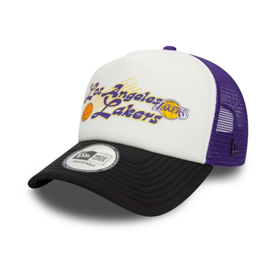 NEW ERA NBA GRAPHIC TRUCKER LOSLAK 60565435 Black