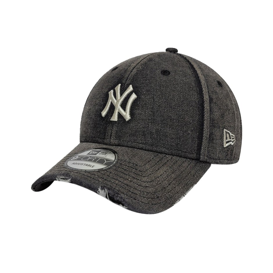 Καπέλο Μαύρο - New Era New York Yankees MLB Denim 9FORTY