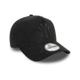 Καπέλο Μαύρο - New Era New York Yankees MLB Faux Suede 9FORTY E-Frame Εικόνα 
