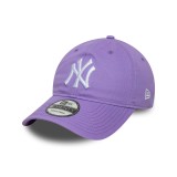 Καπέλο Μωβ - New Era New York Yankees MLB League Essential 9TWENTY Εικόνα 