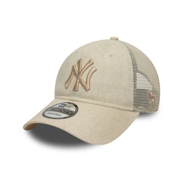NEW ERA LINEN 9TWENTY TRUCKER NEYYAN 60667672 Beige