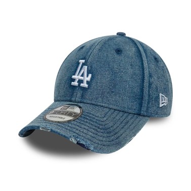 Καπέλο Μπλε - New Era LA Dodgers MLB Denim 9FORTY