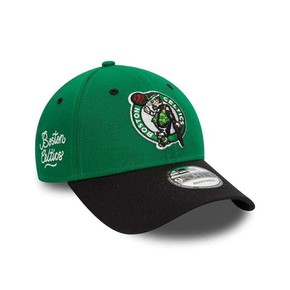 NEW ERA NBA SIDE PATCH 9FORTY BOSCEL 60565135 Green