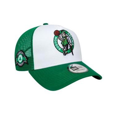 NEW ERA NBA SIDE PATCH TRUCKER BOSCEL 60667462 Green