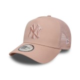Καπέλο Ροζ - New Era New York Yankees MLB Team Outline 9FORTY E-Frame Εικόνα 