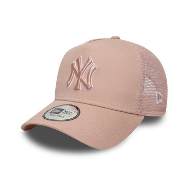 Καπέλο Ροζ - New Era New York Yankees MLB Team Outline 9FORTY E-Frame
