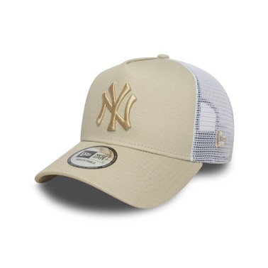 NEW ERA NOS LEAGUE ESS EF TRUCKER NEYYAN 60675518 Μπέζ