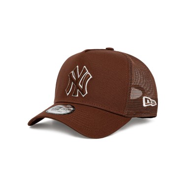 NEW ERA OUTLINE EF TRUCKER NEYYAN  DAULTC 60915785 Καφέ