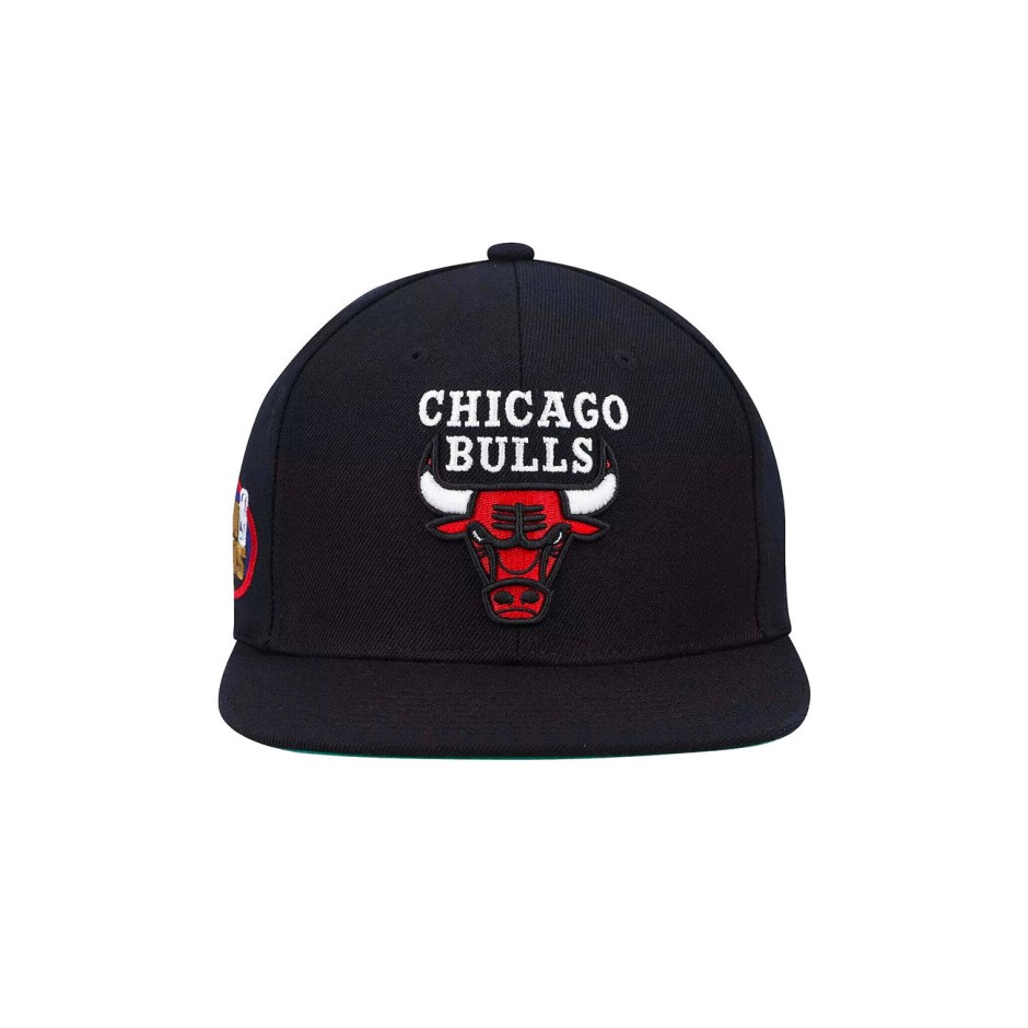 Καπέλο NBA Μαύρο - Mitchell & Ness Chicago Bulls Top Spot HWC