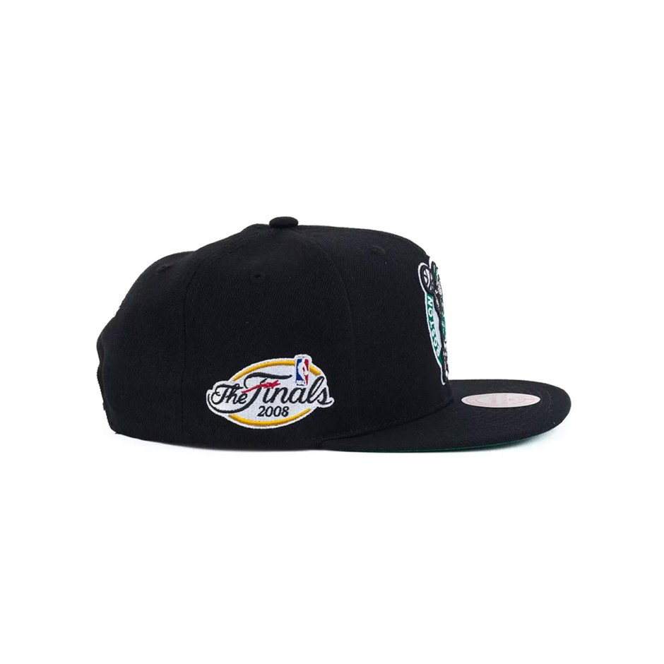 Καπέλο NBA Μαύρο - Mitchell & Ness Boston Celtics Top Spot HWC