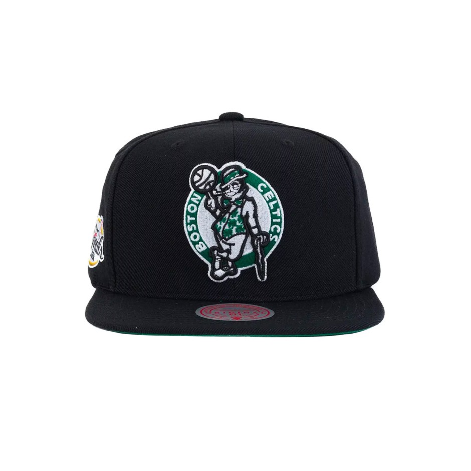 Καπέλο NBA Μαύρο - Mitchell & Ness Boston Celtics Top Spot HWC