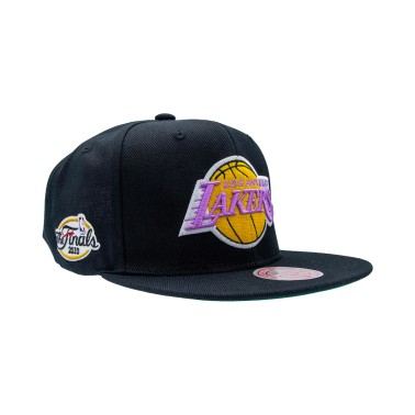 MITCHELL & NESS NBA TOP SPOT SNAPBACK HWC LAKERS HHSS2976-LALYYPPPBLCK-BLACK Black
