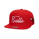 Cap NBA Red - Mitchell & Ness Chicago Bulls Head Coach Pro Image 