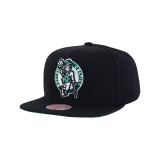 Καπέλο NBA Μαύρο - Mitchell & Ness Boston Celtics Top Spot HWC Εικόνα 