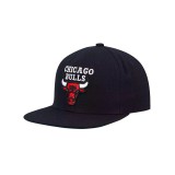 Καπέλο NBA Μαύρο - Mitchell & Ness Chicago Bulls Top Spot HWC Εικόνα 