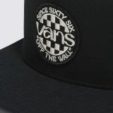 VANS CIRCLE SNAPBACK VN000GKRBLK-BLK Black Image 1