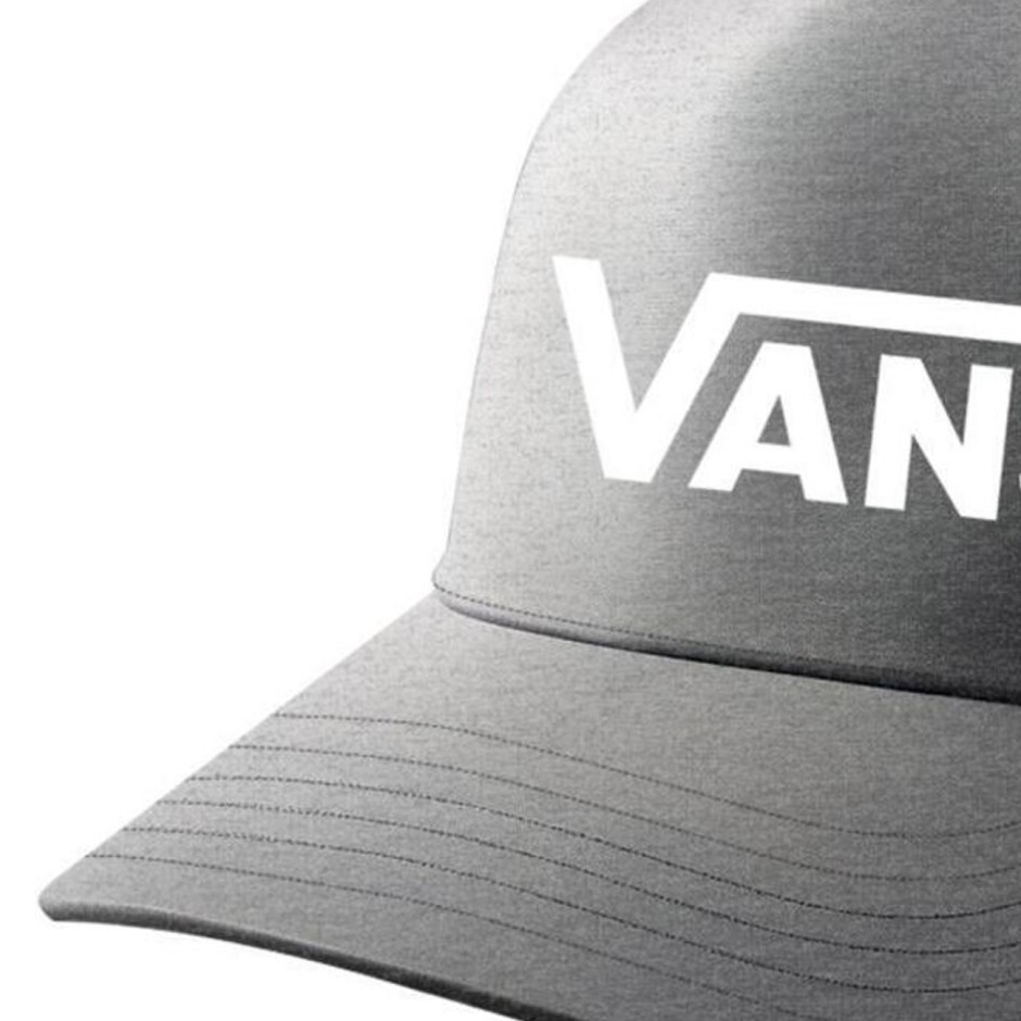 VANS DROP V LOGO SNAPBACK VN000QAH02F-02F Grey