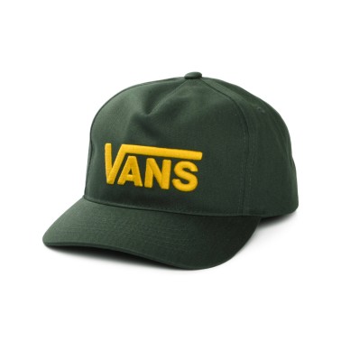 VANS DROP V LOGO SNAPBACK VN000QAHEMU-EMU Pine