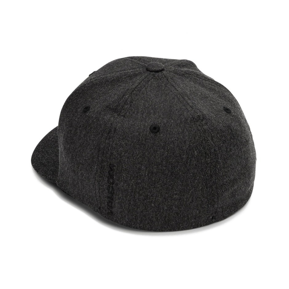 VOLCOM FULL STONE HTHR FLEXFIT HAT D5532218-CHH Coal