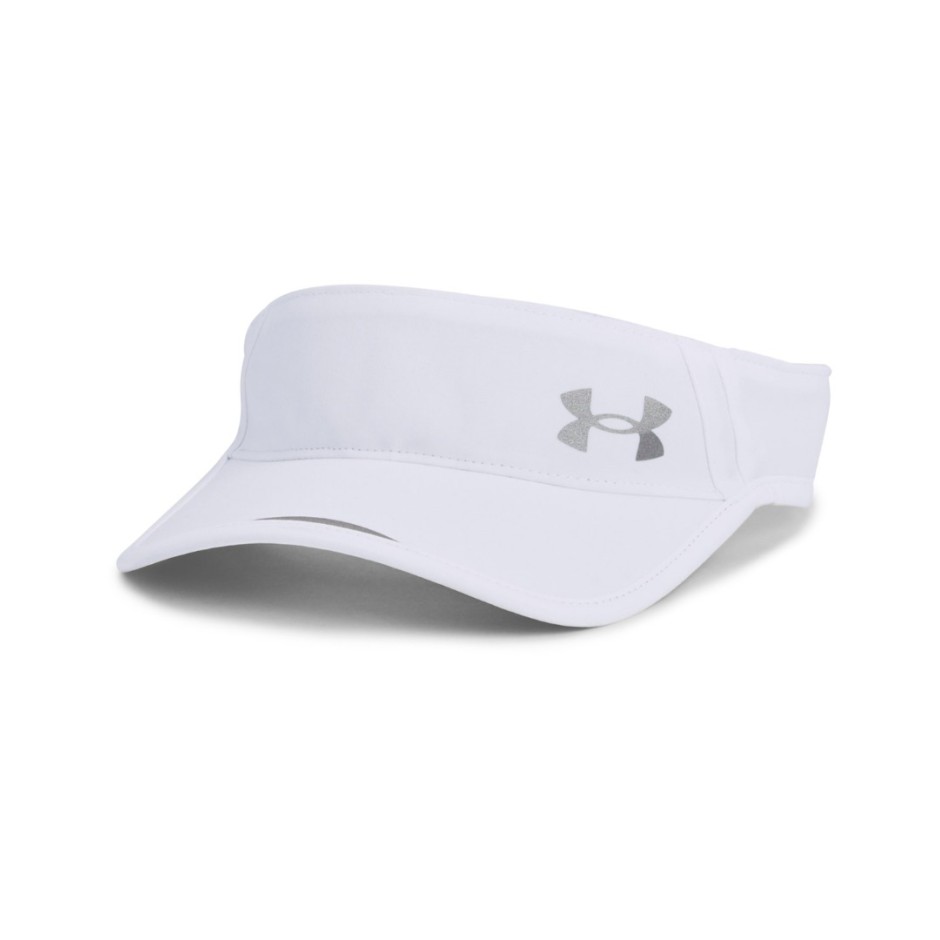 UNDER ARMOUR ISOCHILL LAUNCH RUN VISOR 1361563-100 White