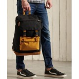 SUPERDRY TOPLOADER BACKPACK M9110359A-AFB Μαύρο