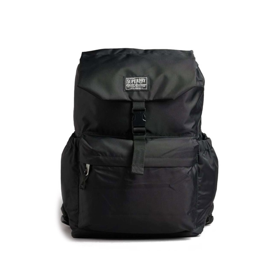 SUPERDRY OVIN VINTAGE TOPLOADER BACKPACK Y9110162A-06A Black