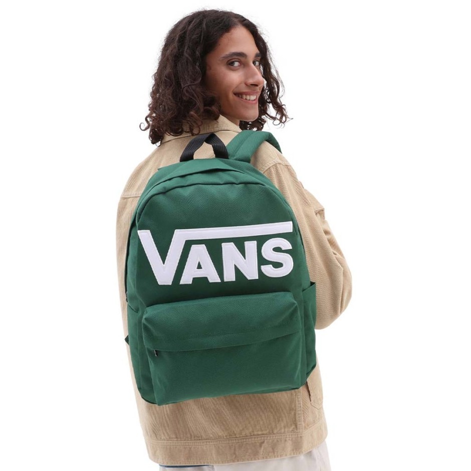 VANS MN OLD SKOOL DROP V BACKPACK EDEN VN0A5KHP07W-07W Green