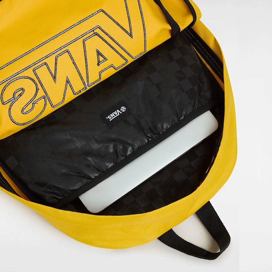VANS OLD SKOOL DROP V BACKPACK VN000H4ZZX7-ZX7 Mustard