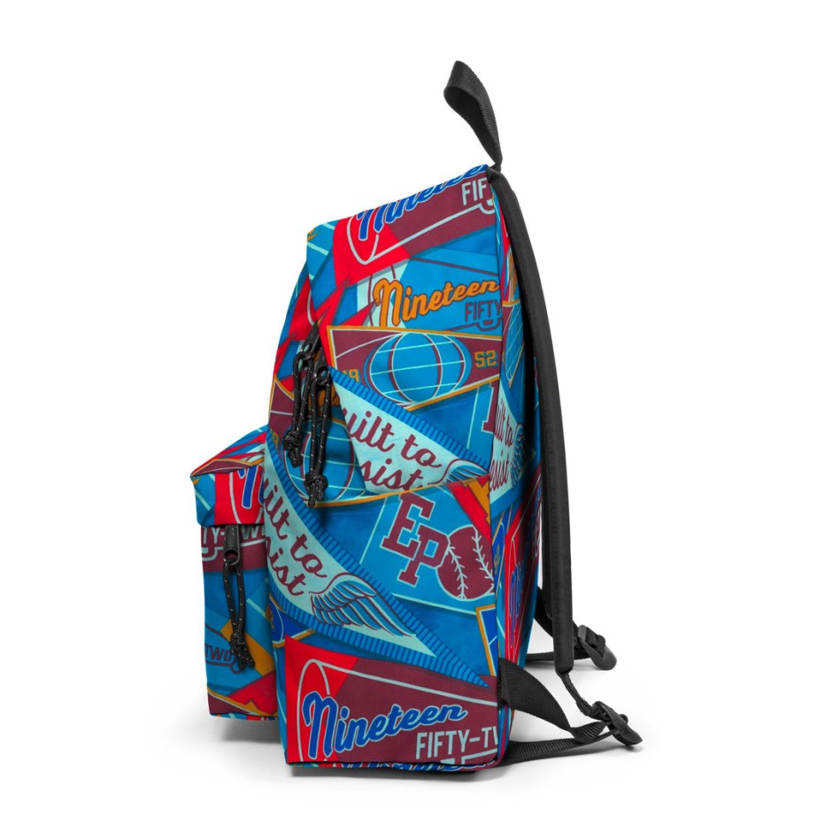 EASTPAK PADDED PAKR DREAMFLOWER DARK EK000620-2W2 Blue