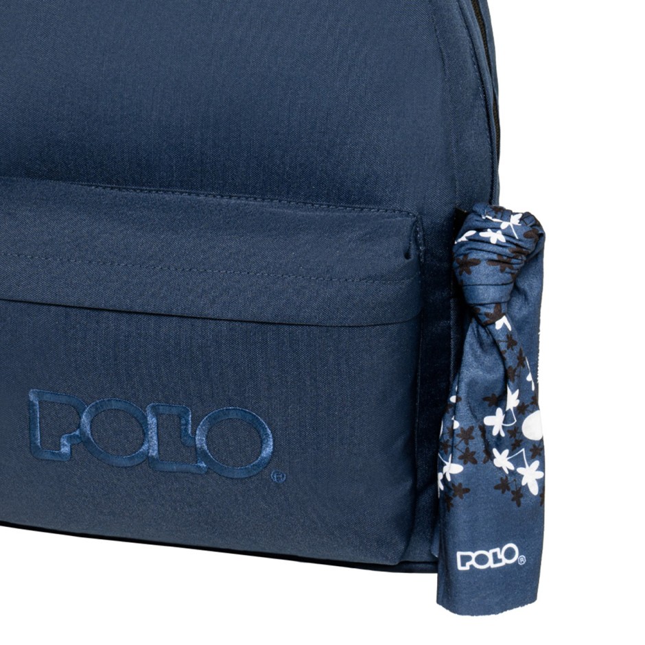 Τσάντα Πλάτης Μπλε - Polo Original Double Scarf 