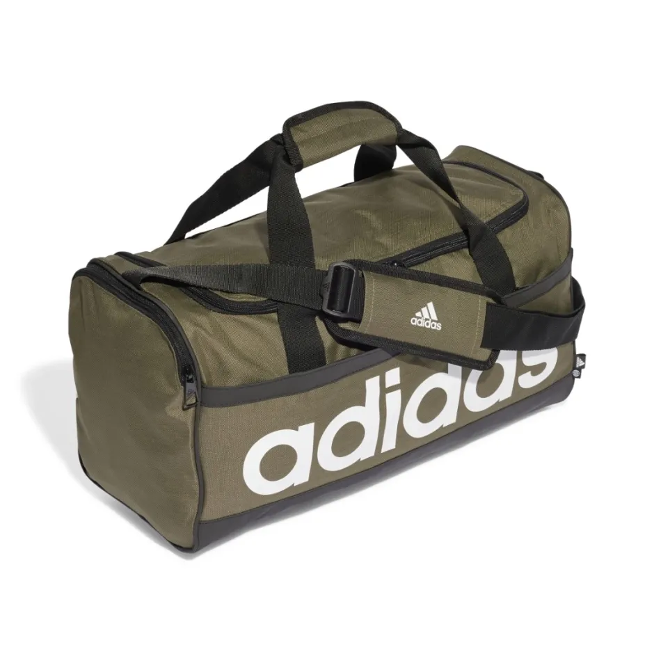 adidas Performance LINEAR DUFFEL M HR5350 OLIVE - Zakcret.gr