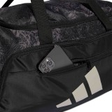 Τσάντα Ώμου Μαύρη - adidas Performance Training Defender Graphic Duffle Medium Εικόνα 4