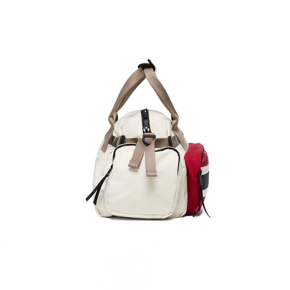 Τσάντα Εκρού - Napapijri H-Nadir Duffel Small