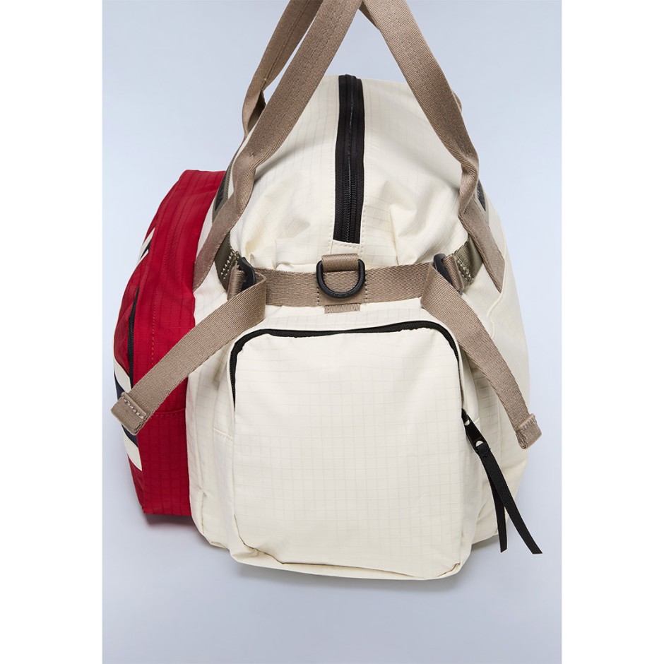 Τσάντα Εκρού - Napapijri H-Nadir Duffel Small