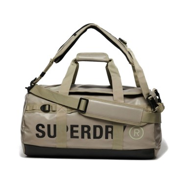 SUPERDRY D2 SDNA TARP BARREL BAG W9110351A-1KM OLIVE