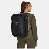 UNDER ARMOUR UA PROJECT ROCK DUFFLE BP 1376459-002 Black Image 6