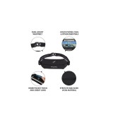 FITLETIC MINI SPORT BELT MSB01-01 Μαύρο Εικόνα 0