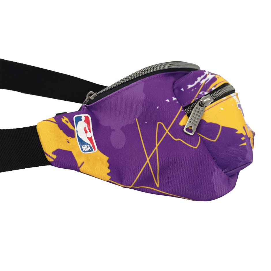 Τσάντα Μέσης Μωβ - Back Me Up NBA Los Angeles Lakers Retro