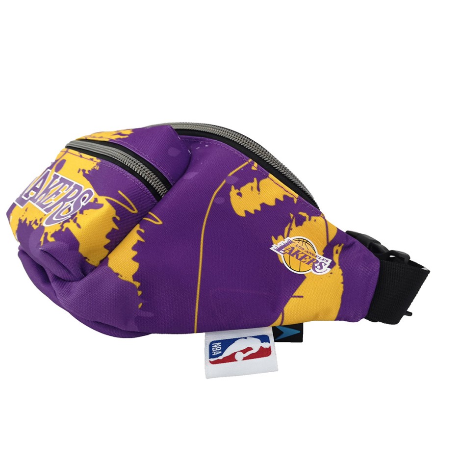 Τσάντα Μέσης Μωβ - Back Me Up NBA Los Angeles Lakers Retro