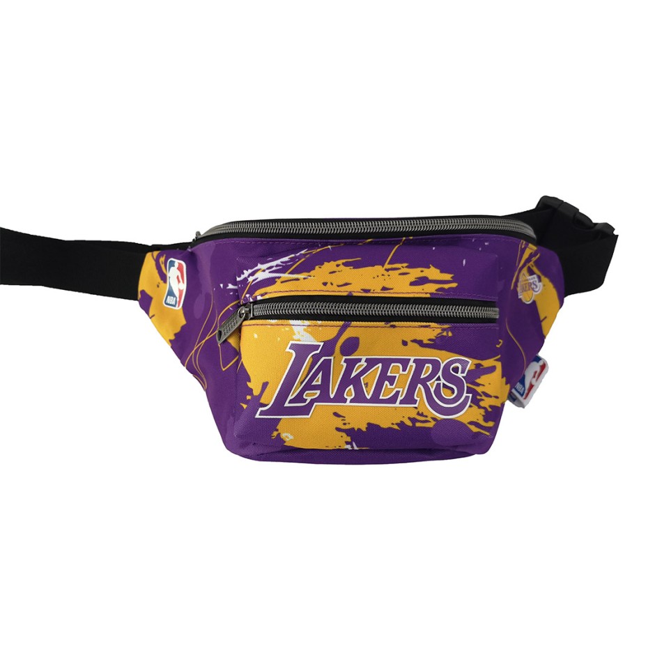 Τσάντα Μέσης Μωβ - Back Me Up NBA Los Angeles Lakers Retro