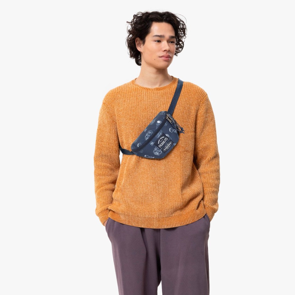 EASTPAK SPRINGER PEANUTS EK000074-7O0 Blue
