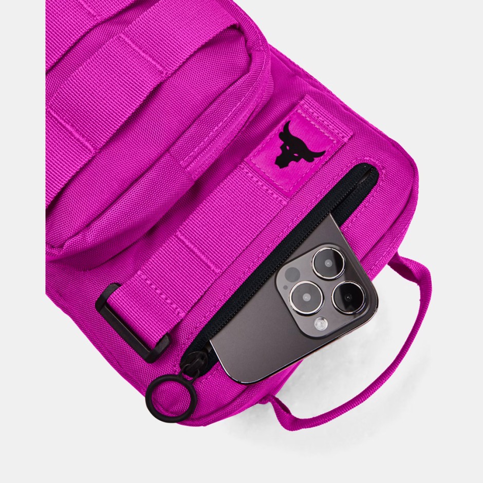 UNDER ARMOUR PROJECT ROCK WAIST BAG 1376457-572 Purple