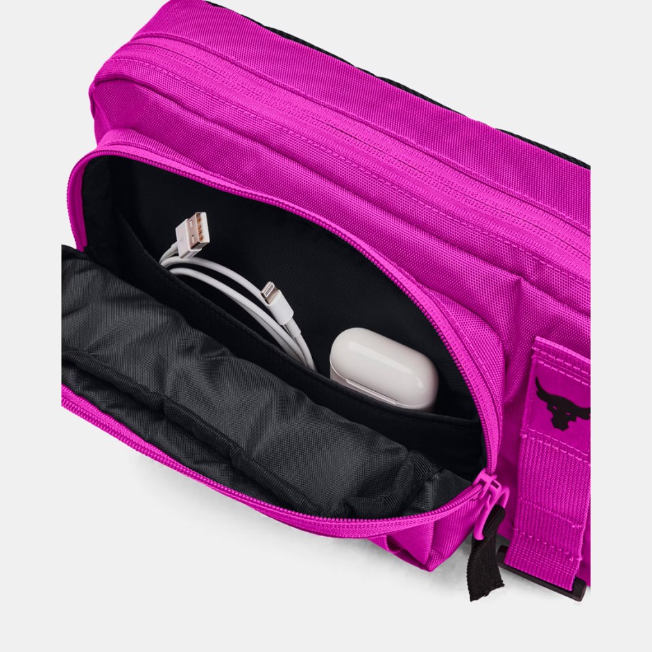 UNDER ARMOUR PROJECT ROCK WAIST BAG 1376457-572 Purple