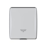 TRU VIRTU CREDIT CARD CASE FAN SILK LINE 21103000101-SILVER ARROW Ασημί Εικόνα 