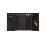 SUPERDRY D2 SDNA TARP TRI-FOLD WALLET W9810181A-02A Black Image 1