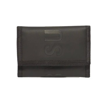 SUPERDRY D2 SDNA TARP TRI-FOLD WALLET W9810181A-02A Black