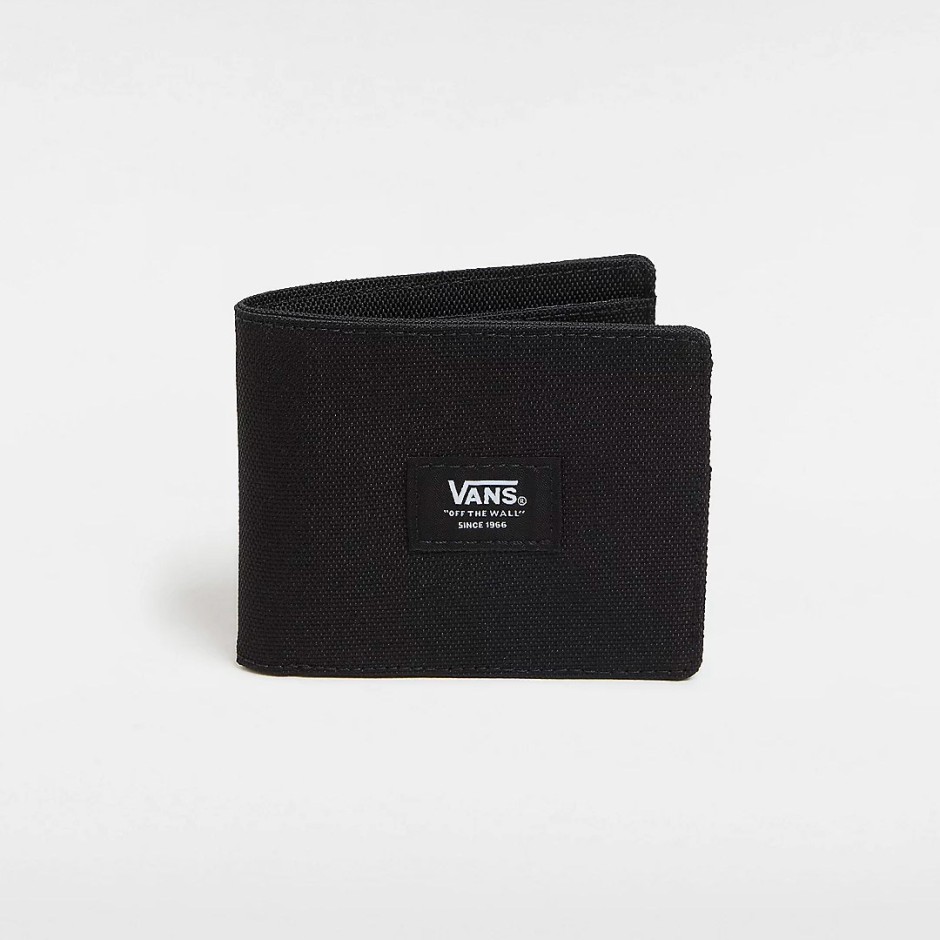 VANS ROATS BIFOLD WALLET VN000F0CBLK-BLK Black
