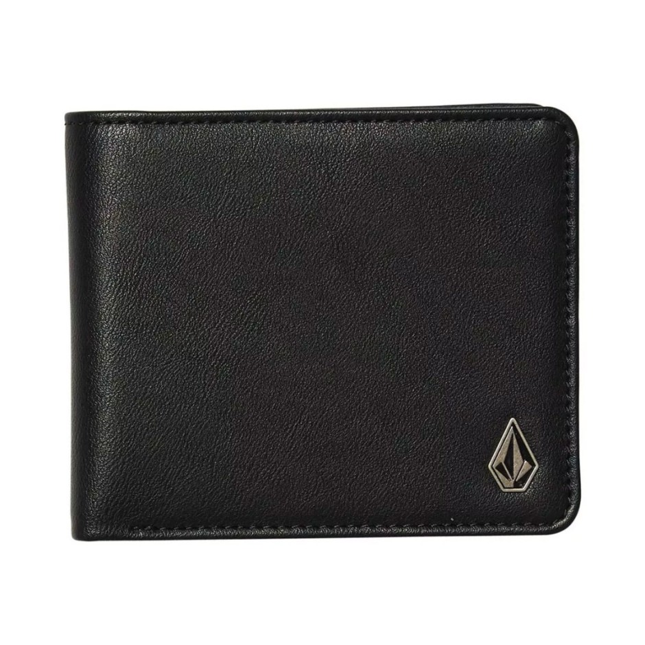 VOLCOM SLIM STONE PU WLT L D6032055-BLK Black