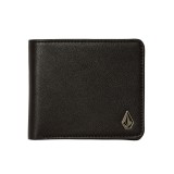 Πορτοφόλι VOLCOM SLIM STONE PU WLT S Μαύρο D6032054-BLK  Εικόνα 