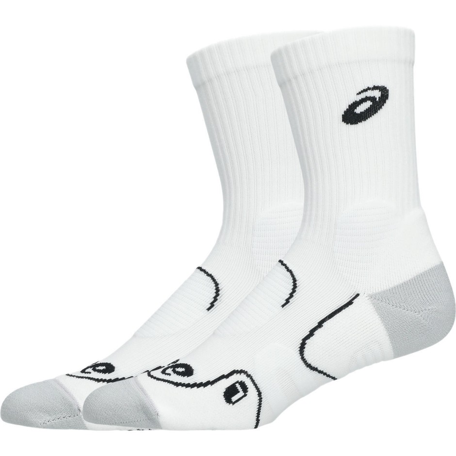 ASICS COURT+ TENNIS CREW SOCK 3043A136-100 White